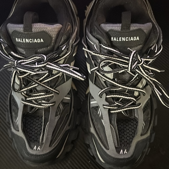 Balenciaga track black Grey size 12 - Picture 2 of 5